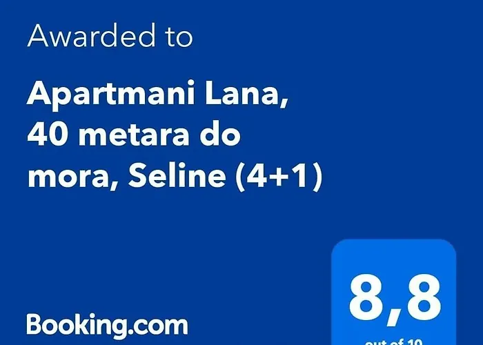 Apartmani Lana, 40 Metara Do Mora, Seline
